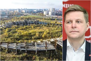 R. Šimašius: yra prielaidų toliau tęsti nacionalinio stadiono projektą