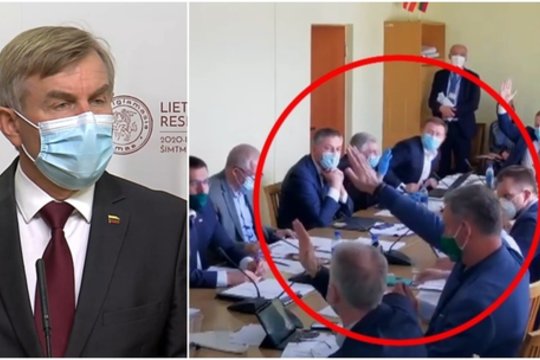 V. Pranckietis įvertino A. Šimo elgesį: reikia kontroliuoti savo veiksmus