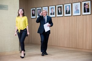 K. Frolovienė traukiasi iš Seimo pirmininko atstovės spaudai pareigų