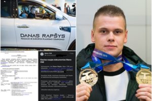 Danas Rapšys paaiškino, kodėl vairavo automobilį jau praradęs teises