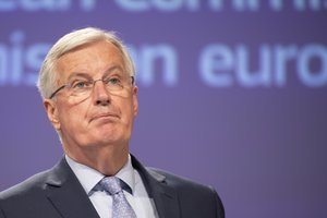 M. Barnier: kitas „Brexit“ derybų ratas bus lemiamas