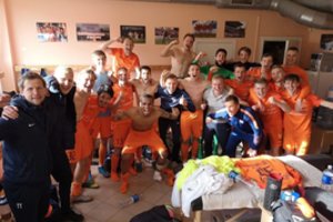 Gargžduose – pirmieji į A lygą grįžusių „Bangos“ futbolininkų taškai