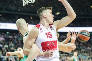 Milano „Olimpia“ dėlionėje – svarbus ilgalaikis vaidmuo K. Tarczewski