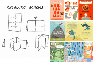 Garsūs Lietuvos kūrėjai siūlo nemokamai atsisiųsti ir susilankstyti knygeles