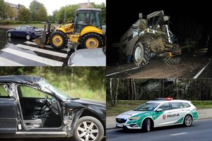 Situacijos, kai kelyje išpila prakaitas: ką žinoti kelyje sutikus sunkiasvorę techniką