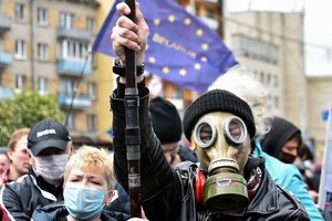 Baltarusijos milicija sulaikė dešimtis opozicijos aktyvistų 