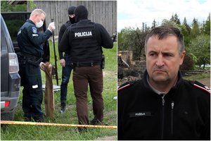 R. Požėla atskleidė, ką su šauliu spėjo pasikalbėti nužudytas pareigūnas