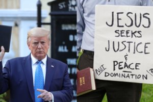 Donaldo Trumpo elgesys įsiutino ir kunigus: išvadino apgailėtinu