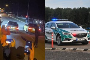 Užsimojo: policija savivaldybėms siūlys įrengti lenktyniavimui skirtas vietas