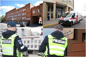 Nuo po karantino į poliklinikas grįžtančių pacientų gydytojus gina ir apsauga, ir policija