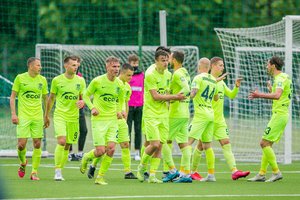 „Riterių“ savaitė: apie įvartį iš niekur, pirmą M. Čepo geltoną kortelę ir pasiruošimą „Bangai“ 