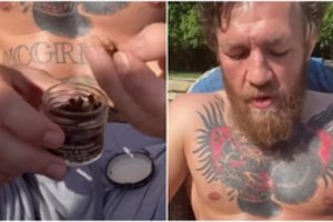 C. McGregoras stebina drąsa: užkandžiavo mirusiomis bitėmis