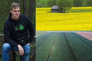 Ornitologas Marius Karlonas: pievose geltonuojantys rapsų laukai – tai tragedija gamtai