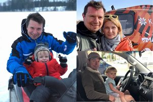 Tik „Stiliui“: 45-erių lenktynininkas A. Juknevičius – kuo ypatinga tėvystė vyresniame amžiuje?