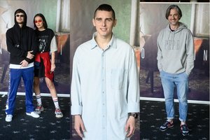 Į Donato Montvydo klipo premjerą Karoliną Meschino atlydėjo jos mylimasis