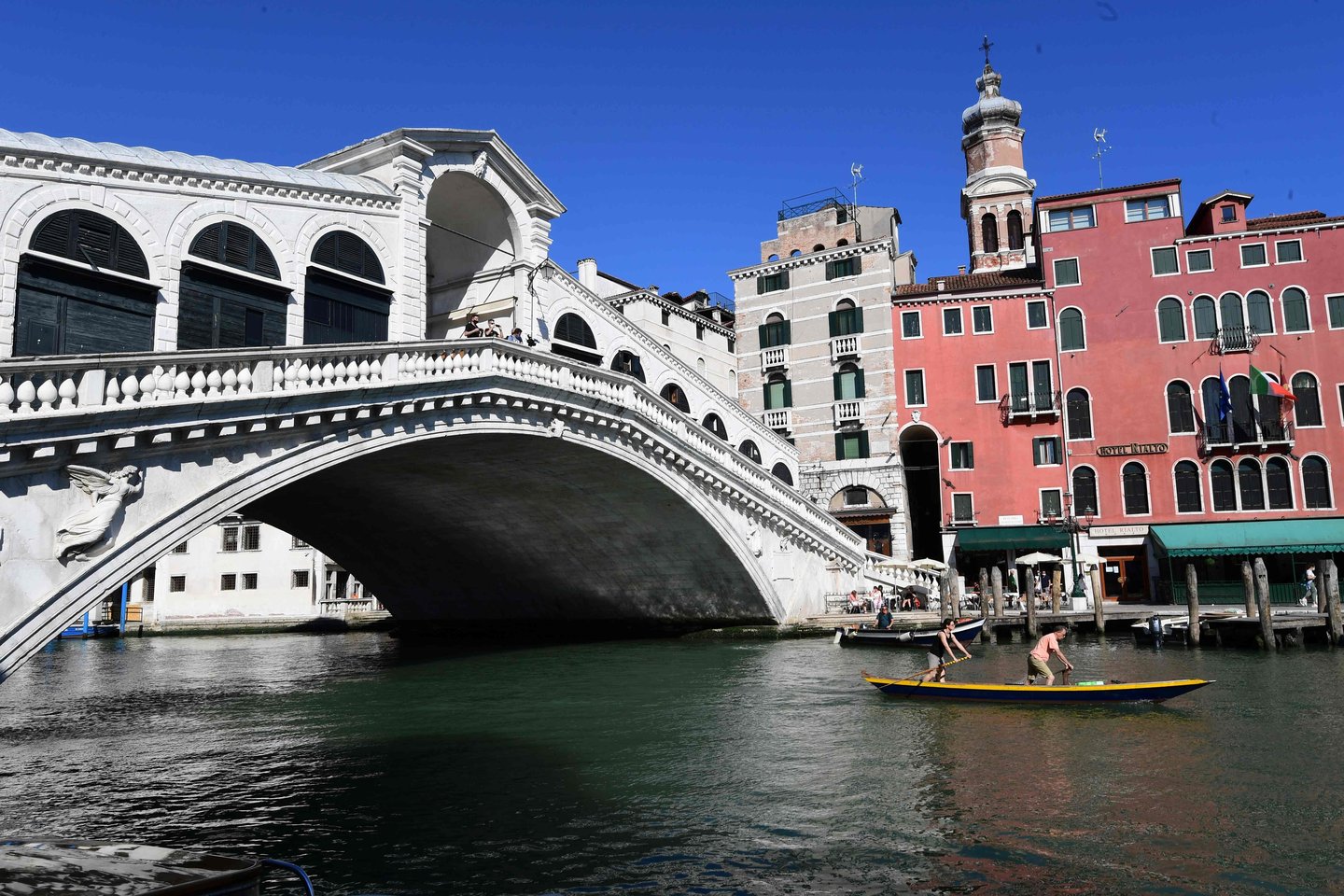  Veneciją užklupo netikėtas potvynis birželio mėnesį.<br> Scanpix/Reuters/AFP nuotr.
