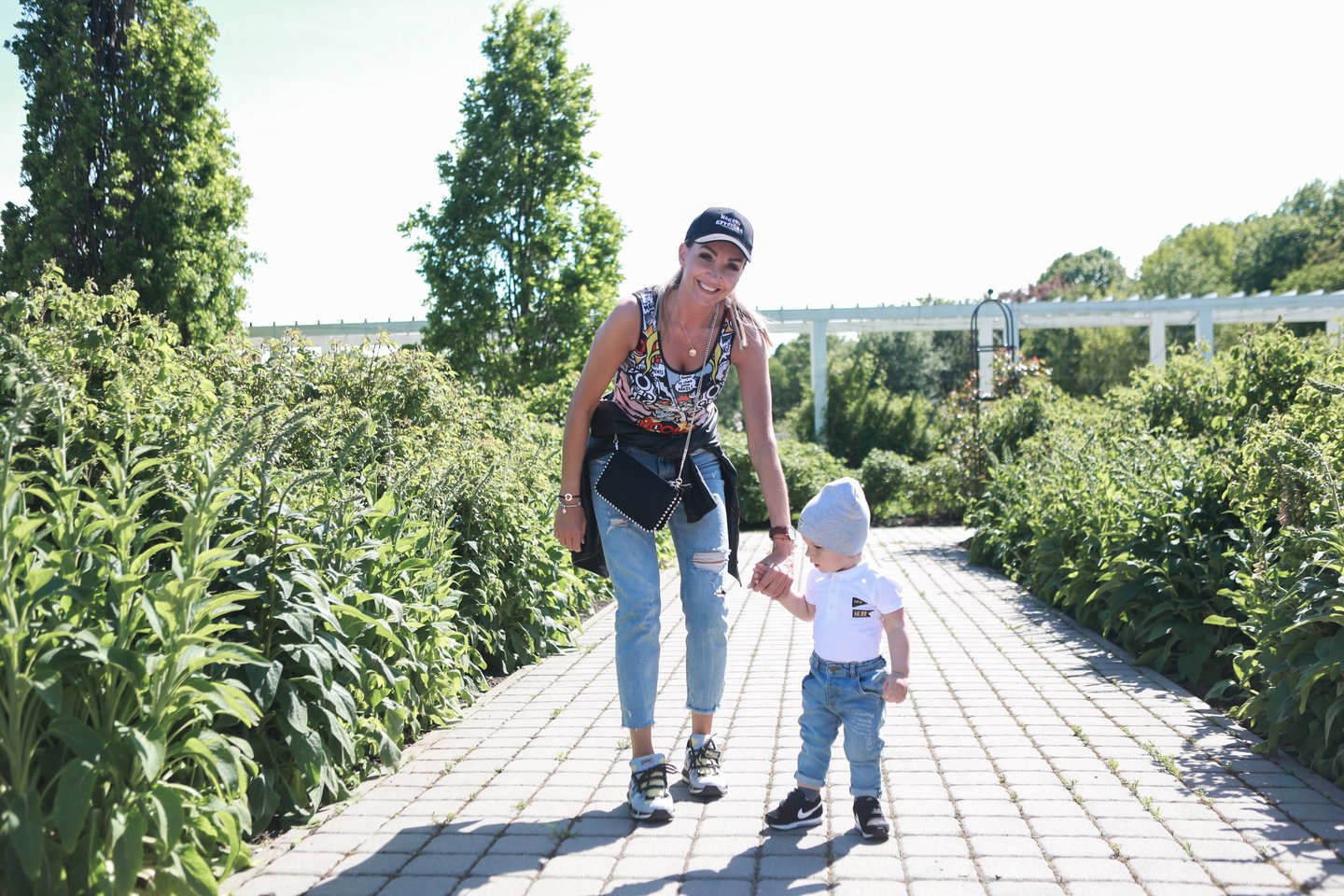  G.Žemaitė su sūnumi Nikolu.<br> G.Bitvinsko nuotr.