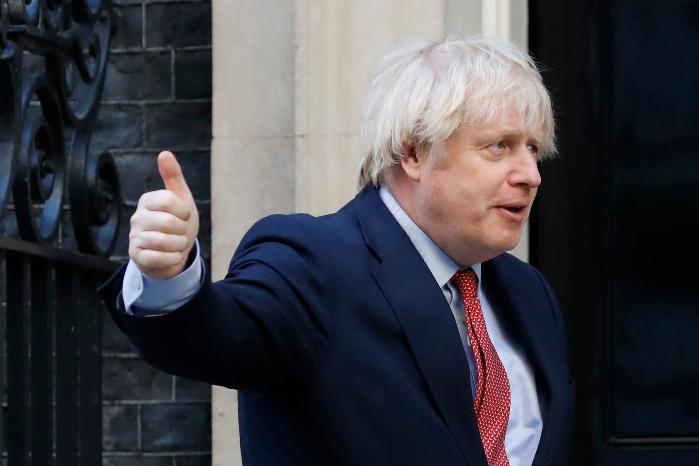 Jungtinės Karalystės ministras pirmininkas Borisas Johnsonas.<br>AFP/Scanpix nuotr.