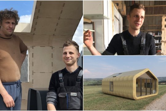 Namą lietuvis gali pastatyti per kelias dienas: toks šalyje – pirmasis