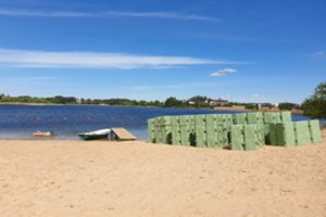 Vasarą vilniečių laukia dar vienas paplūdimys: montavimo darbai – jau pradėti