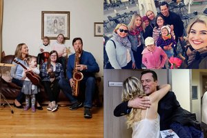 Išgirskite: Tėvo dienos proga uždainavo visos Vytauto Juozapaičio šeimos moterys