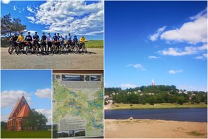 Vasarą sveikuoliai pradėjo dviračių žygiu per Lietuvą