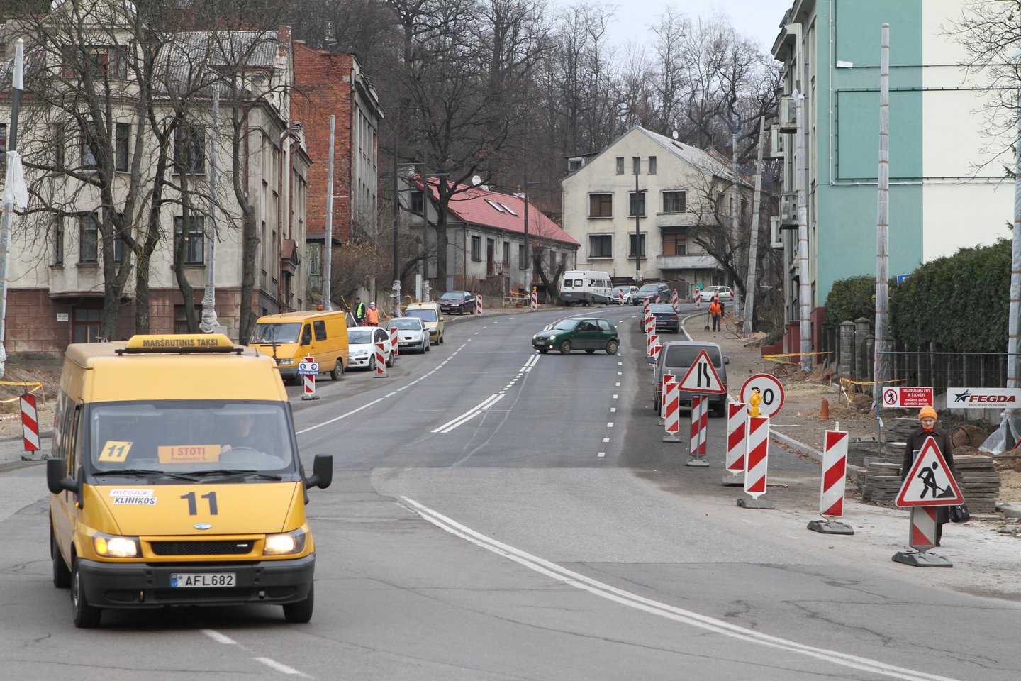 Jau labai greitai Kauno mieste, tikėtina, bus galima važiuoti greičiau.<br>M.Patašiaus nuotr.