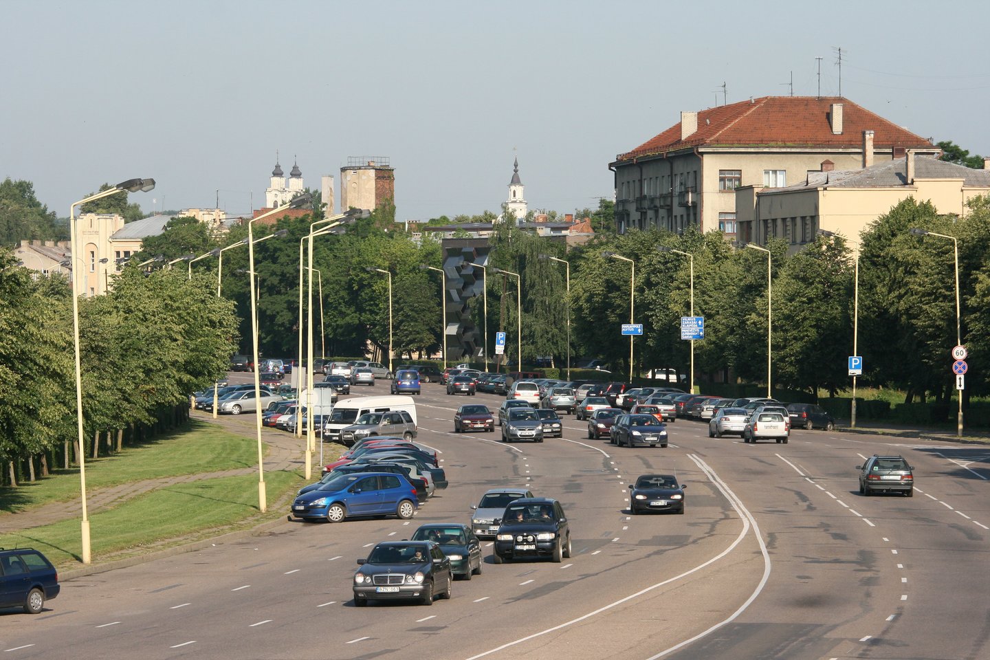 Jau labai greitai Kauno mieste, tikėtina, bus galima važiuoti greičiau.<br>M.Patašiaus nuotr.