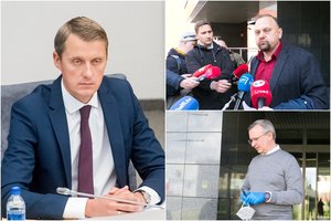 Ž. Vaičiūnas: su V. Sutkumi ir M. Zalatoriumi vyko darbo pokalbiai