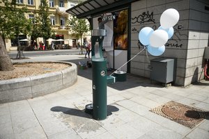 Nebetroškins: Vilniuje atsiras dar septynios geriamojo vandens stotelės