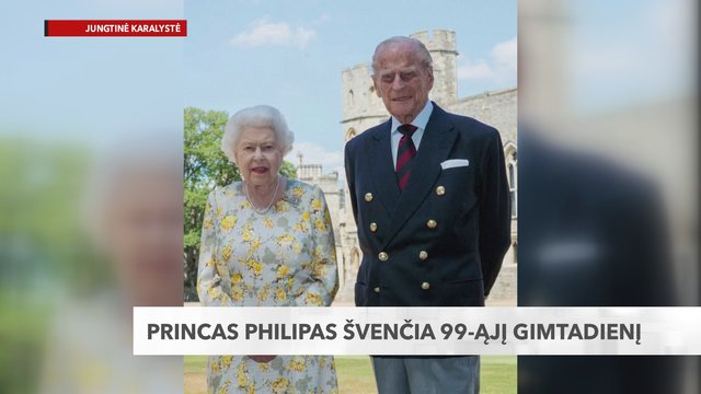 Princas Philipas švenčia 99-ąjį gimtadienį: paviešino naujausią nuotrauką su Elizabeth II