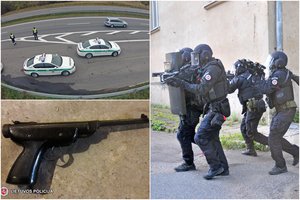 Ginkluoto „Jaguar“ apiplėšimo byloje – naujos detalės: suimtas ketvirtas greitkelyje siautėjęs sostinės verslininkas