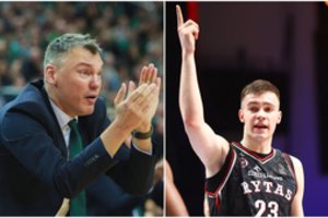 „Žalgiris“ siekia M. Blaževičiaus parašo: Š. Jasikevičius susitiko su „Ryto“ talentu