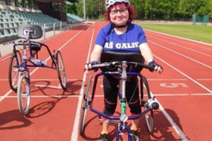 „Druskininkai Run 2020“ starte – ir neįgalieji, bėgantys su triračiais