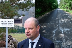 Pateikė daugiau detalių apie naktį prie S. Skvernelio namų įvykusį incidentą, dėl užrašų – skirtingos versijos