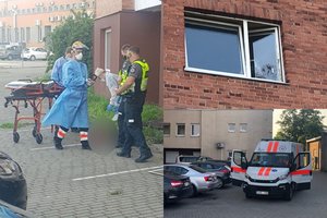 Tragedija Kaune: iškritęs pro šešto aukšto langą žuvo 5-metis