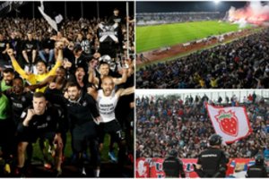 Išvaikė virusą: pragarišką Belgrado derbį gyvai stebėjo 25 tūkst. žmonių