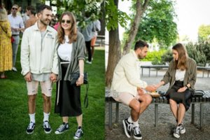 Renginyje Vaidas Baumila iš rankų nepaleido žavios damos: „Labai gražiai bendraujame“