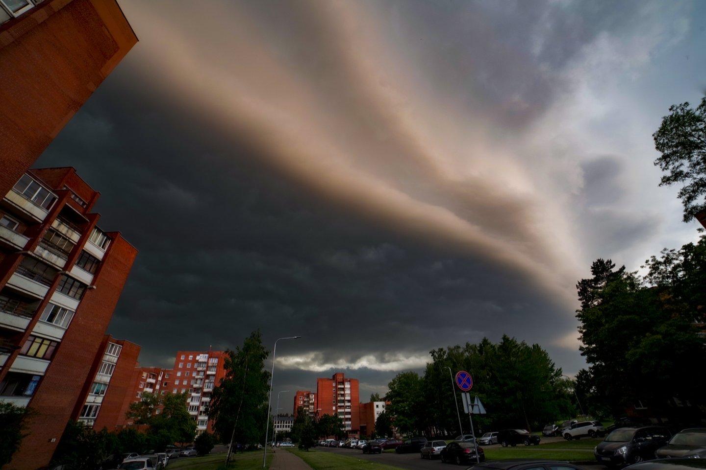 Audringi orai visą savaitę talžė Lietuvą.<br>V.Ščiavinsko nuotr.