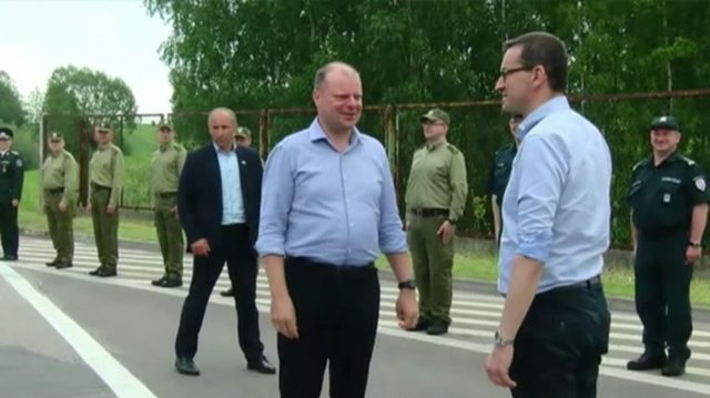 Po 3 mėnesių pertraukos vėl atidaryta siena tarp Lietuvos ir Lenkijos