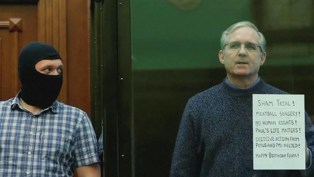 Rusijos šnipinėjimu kaltinamas amerikietis P. Whelanas kalėjime praleis 16 metų