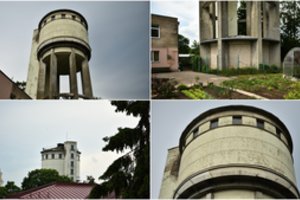 Ekstravagantišku būstu galėjęs virsti Panevėžio vandens bokštas kol kas tik kelia baimę aplinkiniams 