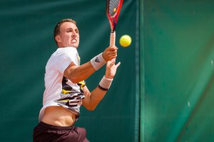 Pirmasis oficialus teniso turnyras po karantino surengtas Klaipėdoje