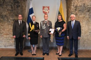 Akredituota naujoji Suomijos gynybos atašė Lietuvai