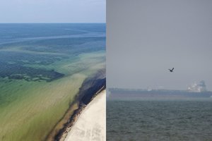 Baltijos jūroje prie Lietuvos pastebėta 5 kv. kilometrų dydžio teršalų dėmė