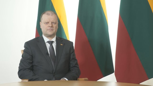 Po tris mėnesius trukusio karantino S. Skvernelis kreipėsi į lietuvius: karas dar nelaimėtas