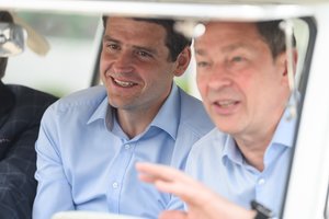 A. Zuokas ir R. Žemaitaitis su Prezidentūra aptarė gerovės valstybės idėjas ir iniciatyvas