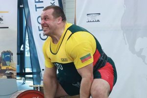 Dėl dopingo vartojimo diskvalifikuotas dar vienas Lietuvos galiūnas