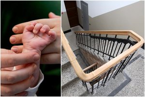 Paaiškėjo daugiau detalių apie laiptinėje naujagimį palikusią gimdyvę ir kūdikio būklę