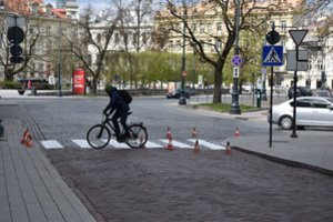 Dviratininkams Vyriausybės sprendimas patiks, tačiau baiminamasi dėl pėsčiųjų